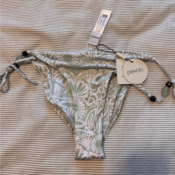 Peixoto Sage Floral Bikini Bottom - Picture 1 of 3